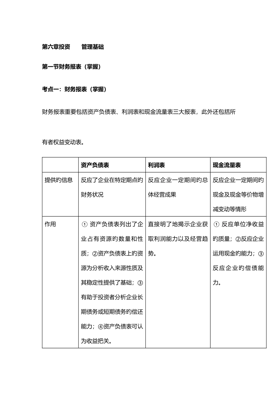 2025年基金从业科目二知识点题_第1页