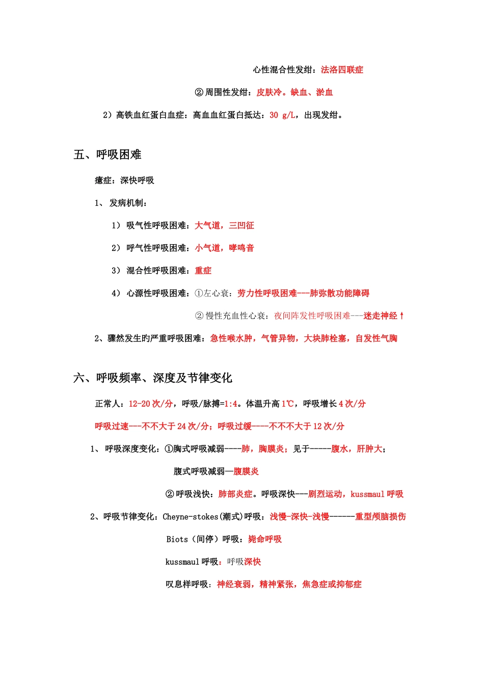 2025年临床执业医师考试复习资料症状汇总_第3页