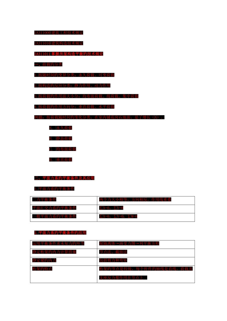 2025年二级建造师保准通过资料建筑工程管理与实务建筑施工技术_第2页