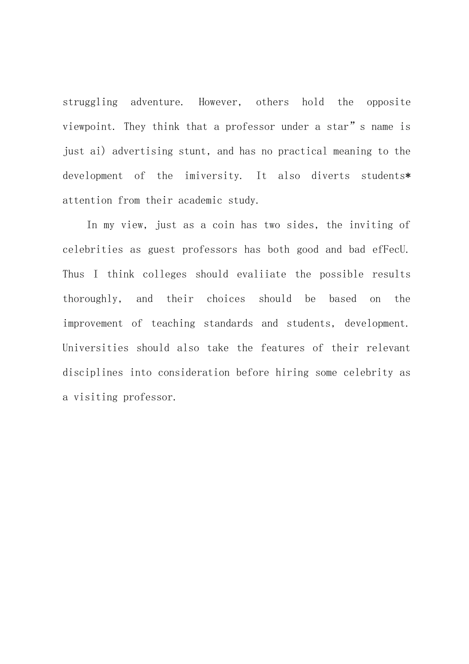 2025年下半年大学英语六级作文预测明星教授_第2页