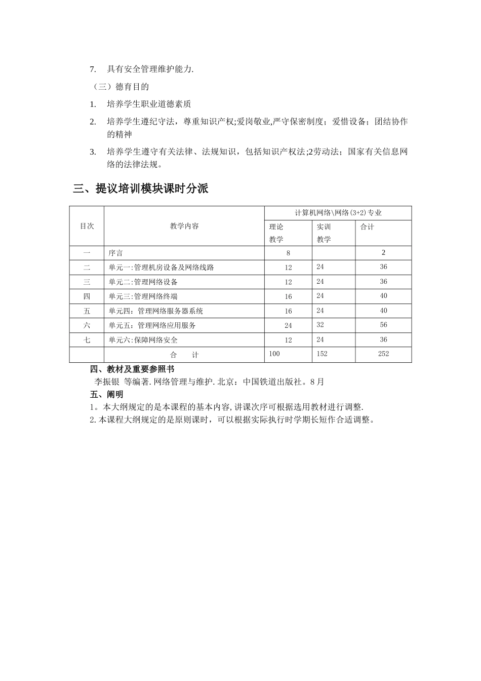 2025年计算机网络管理员培训计划_第2页