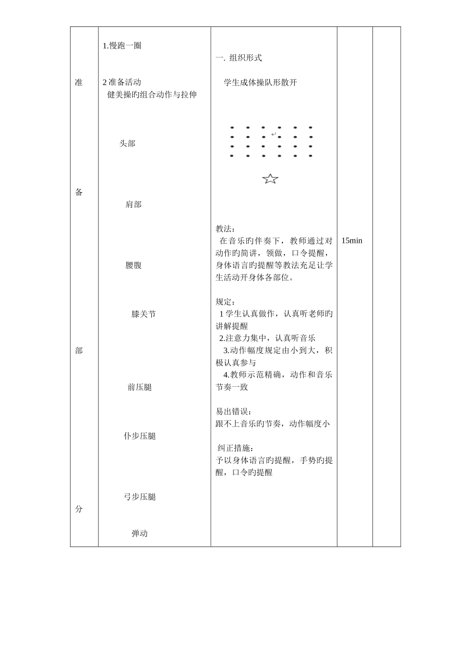 2025年大众一级健美操教案全套_第2页