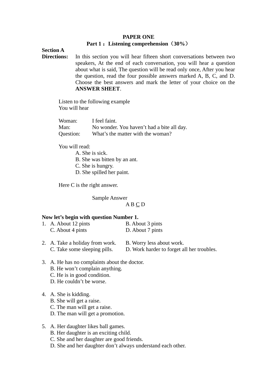 2025年全国医学考博英语试题_第2页