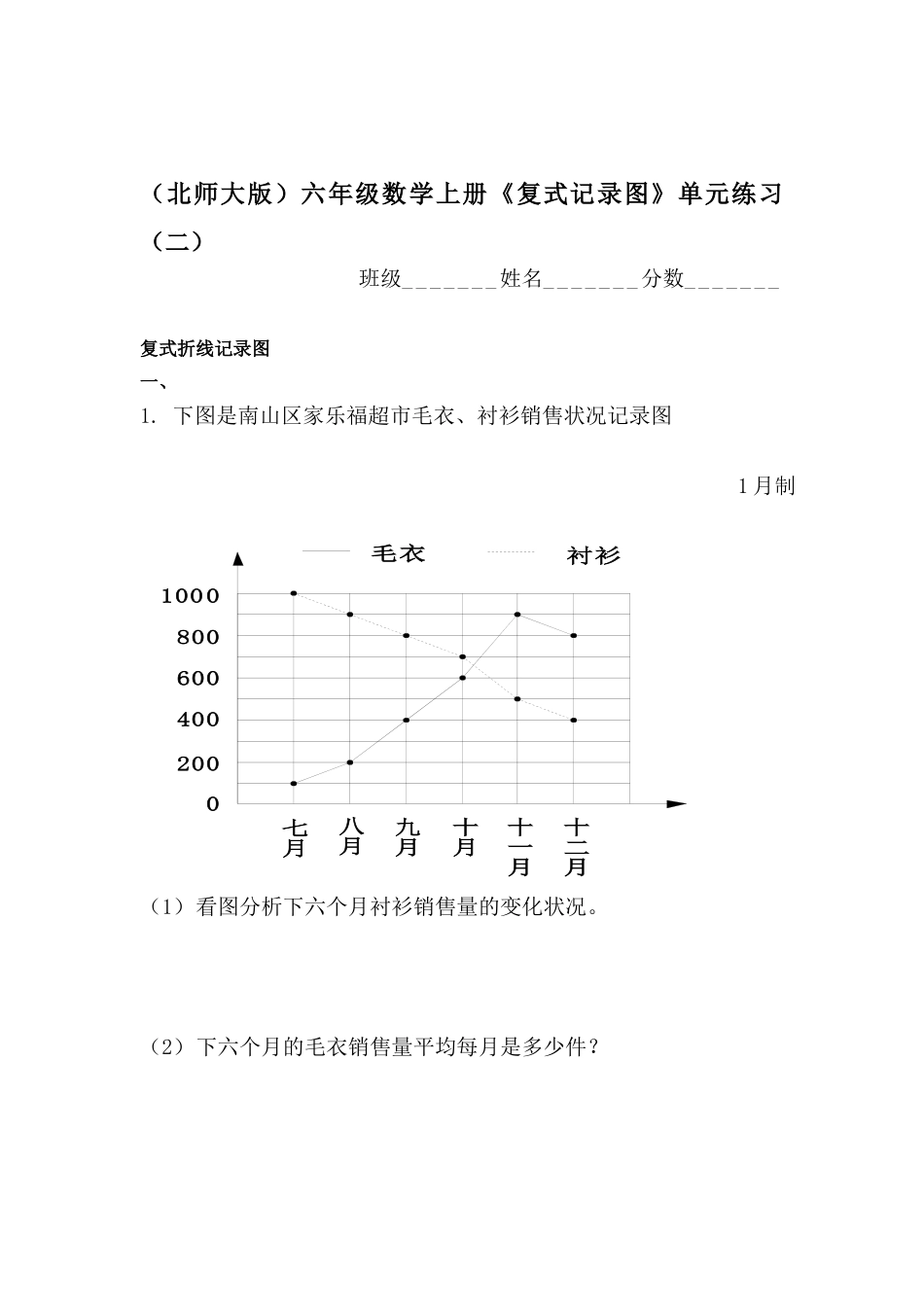 2025年六年级数学上册单元知识点练习题_第1页