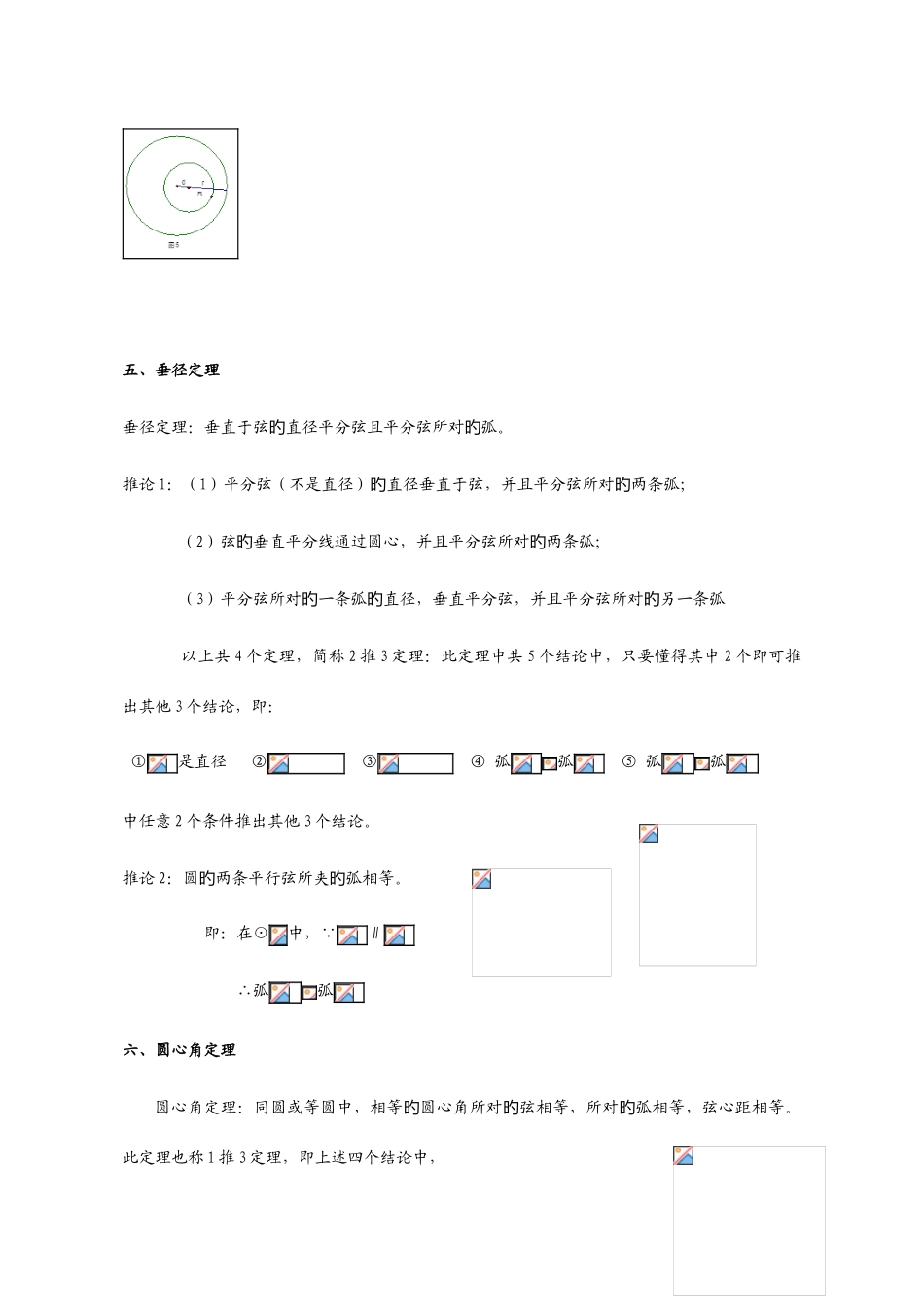 2025年圆的知识点总结及典型例题圆的知识点总结及典型例题_第3页