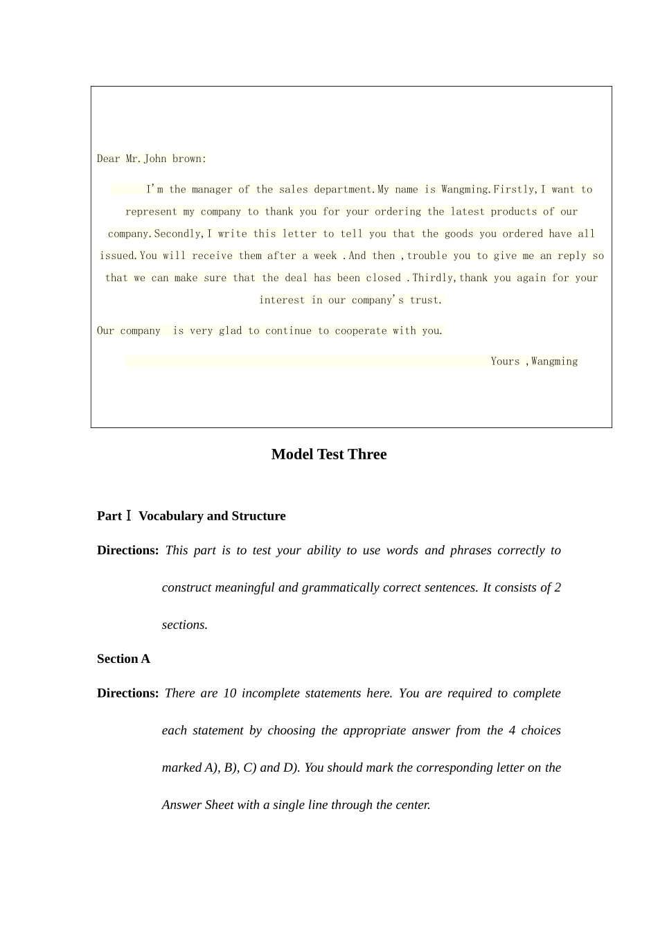 2025年南开大学作业考核大学英语答案_第3页