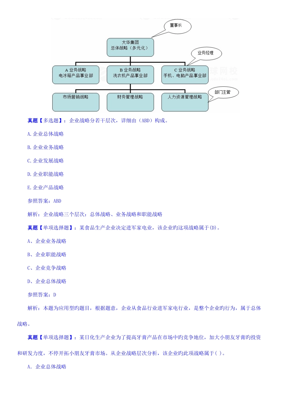 2025年中级经济师课程工商管理_第2页