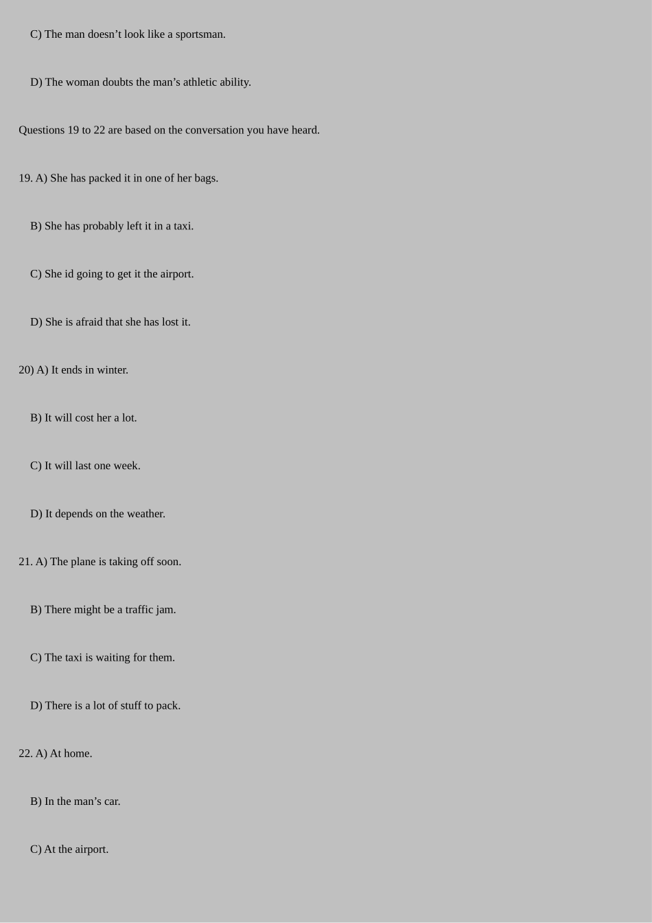 2025年大学英语四级真题听力_第3页