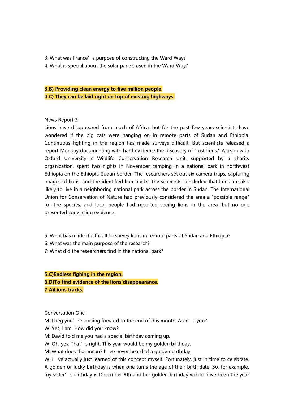2025年12月大学英语四级真题及答案解析_第2页