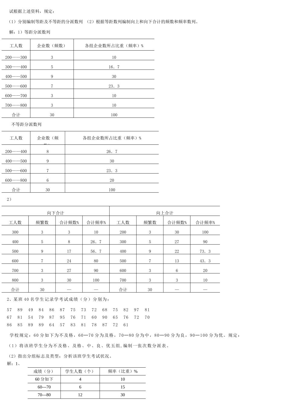 2025年电大中央电大形成性考试册统计学原理答案_第3页