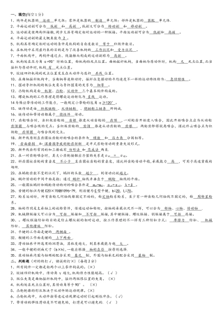 2025年机械设计基础试题库及答案