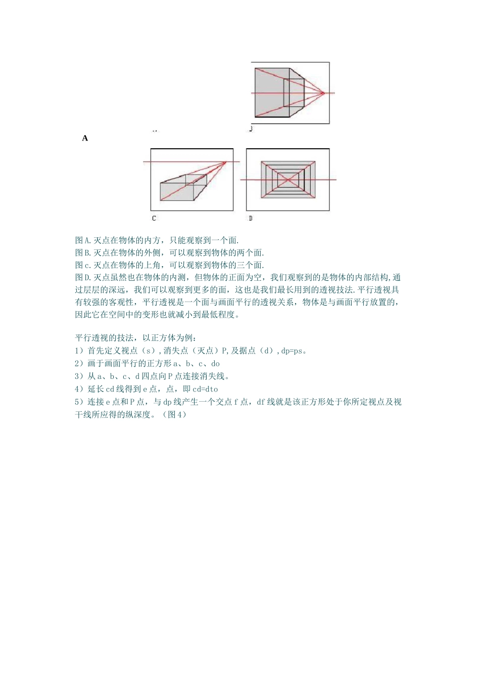 平行透视原理(透视制图课件)2._第2页