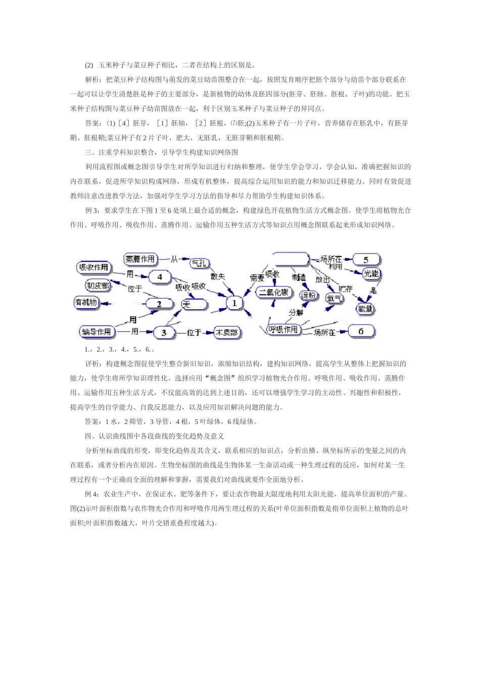 初中生物中考识图作答题的解题策略与技巧_第2页
