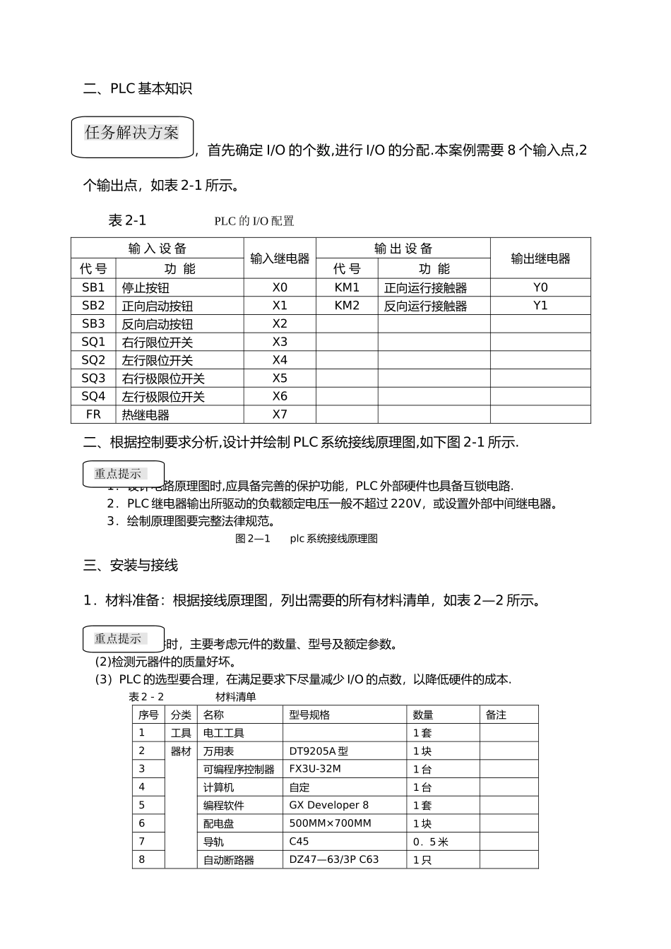 基于PLC小车自动往返控制_第2页