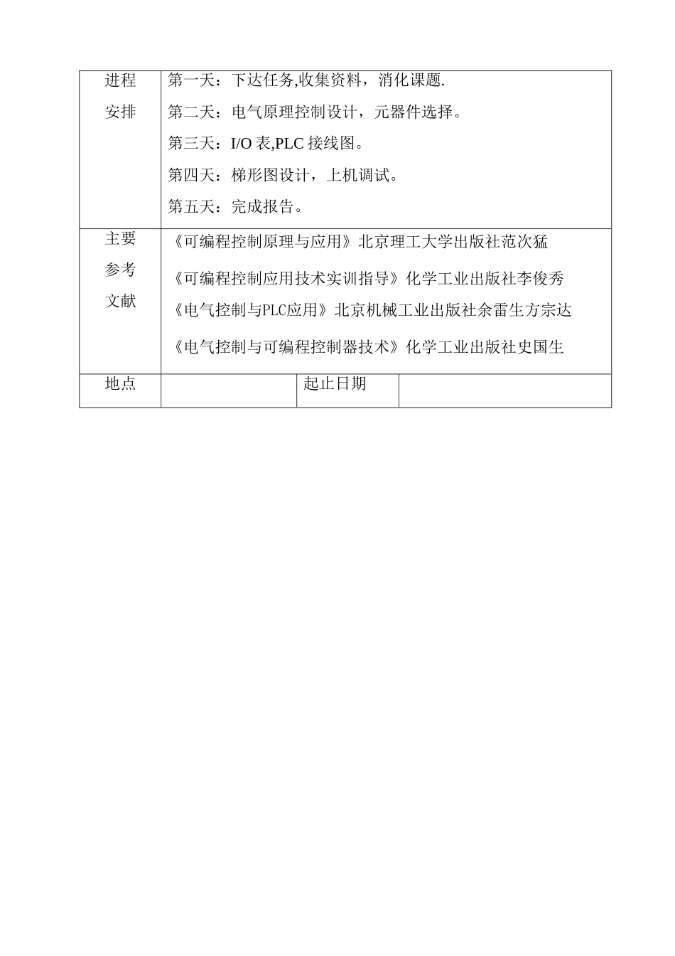 基于Z35型摇臂钻床的PLC程序设计_第2页