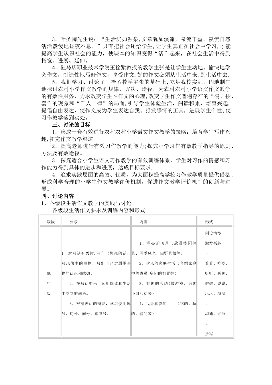 基于我校的农村小学语文作文教学的研究结题报告_第3页