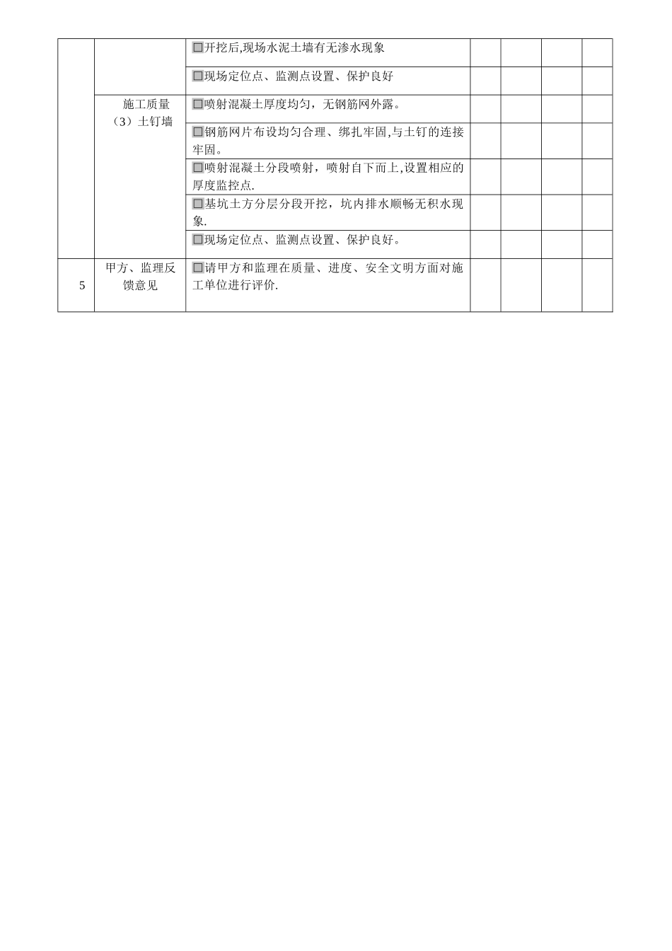 基坑支护单位考察表_第3页