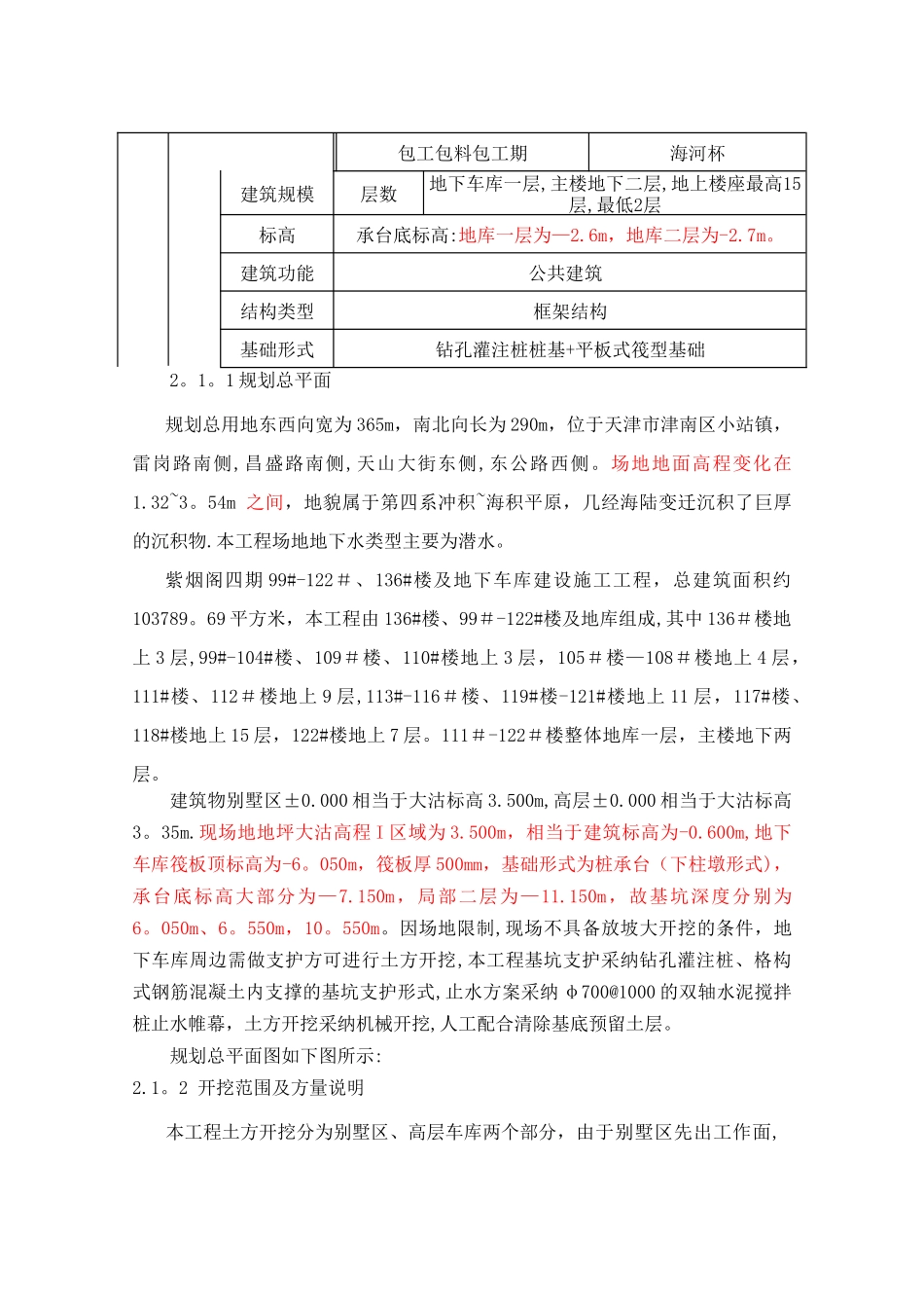 基坑降水及土方开挖施工方案-大开挖_第3页