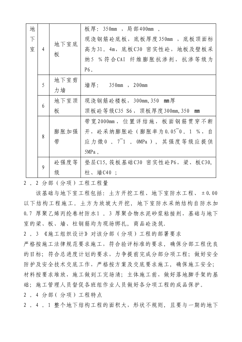 基础、地下室施工方案_第2页