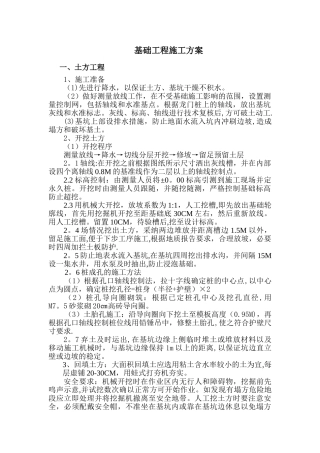 基础工程方案-管理用房