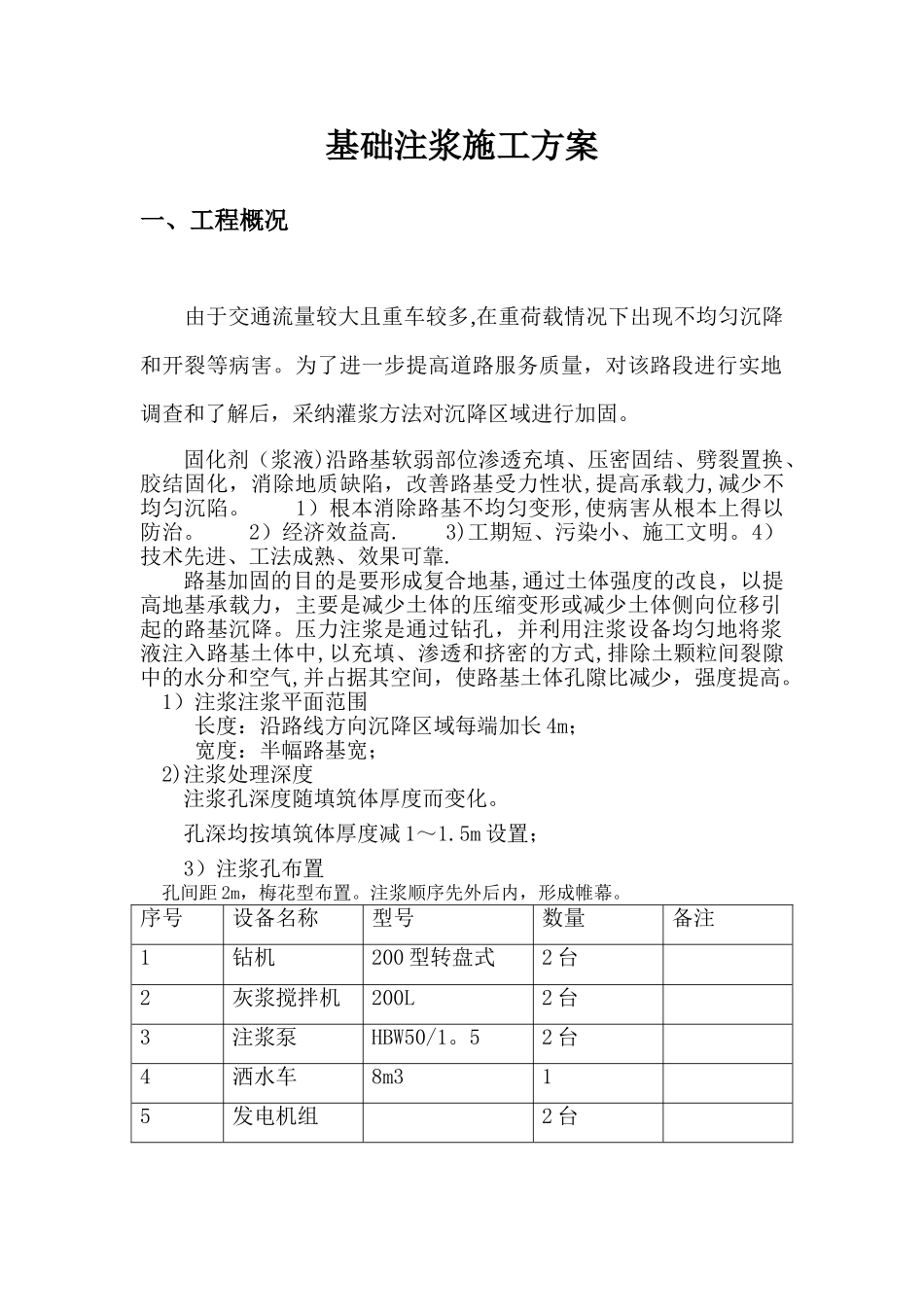 基础灌浆施工方案_第1页