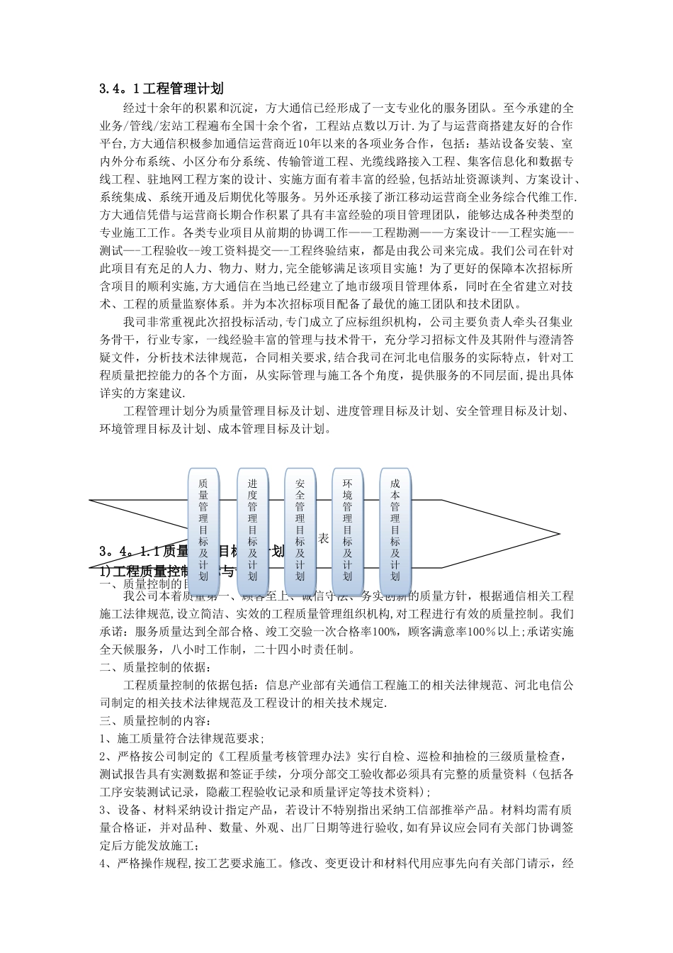 基站设备安装工程管理计划_第1页
