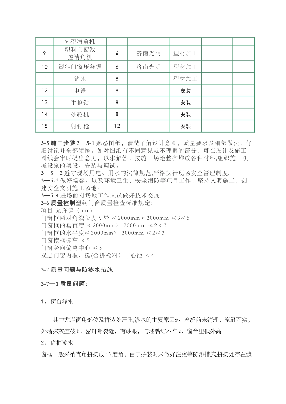塑钢门窗施工工艺_第3页