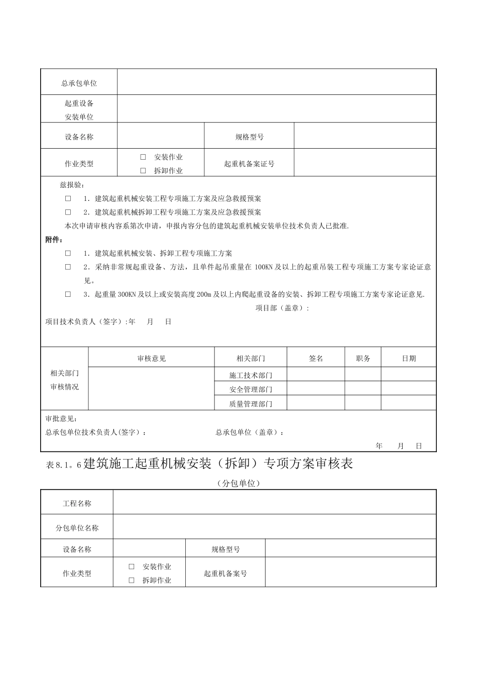 塔吊升节附墙方案_第2页
