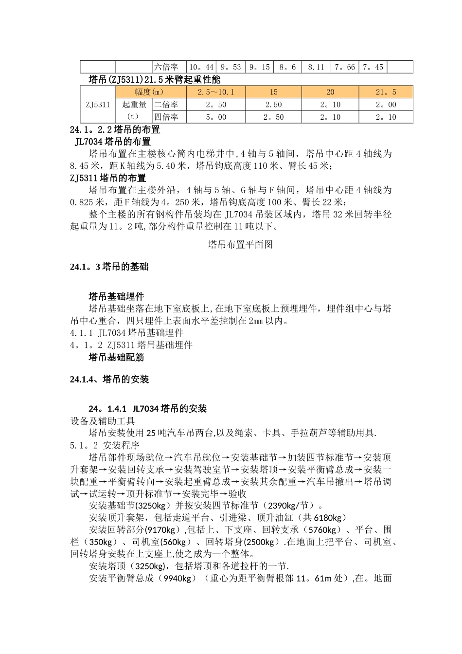 塔吊和施工升降机施工方案_第2页