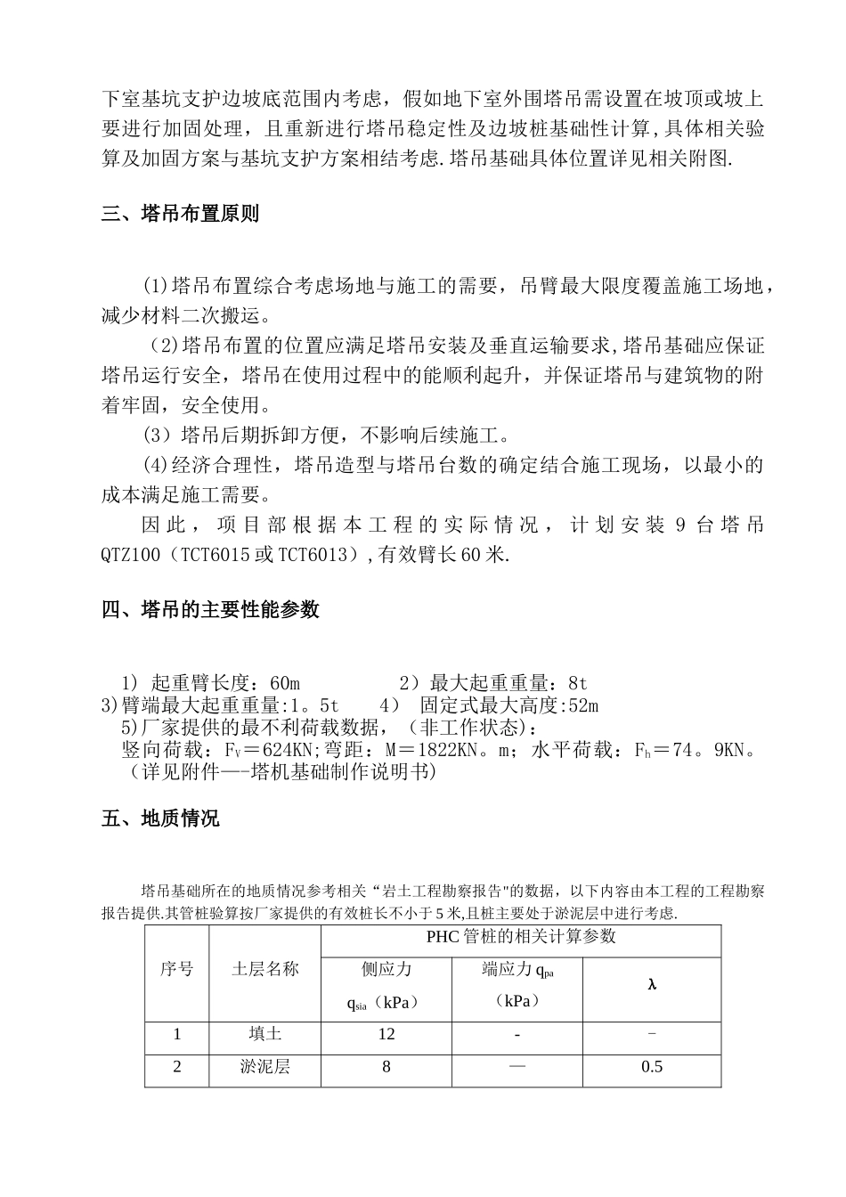 塔吊基础专项施工方案(新)_第2页