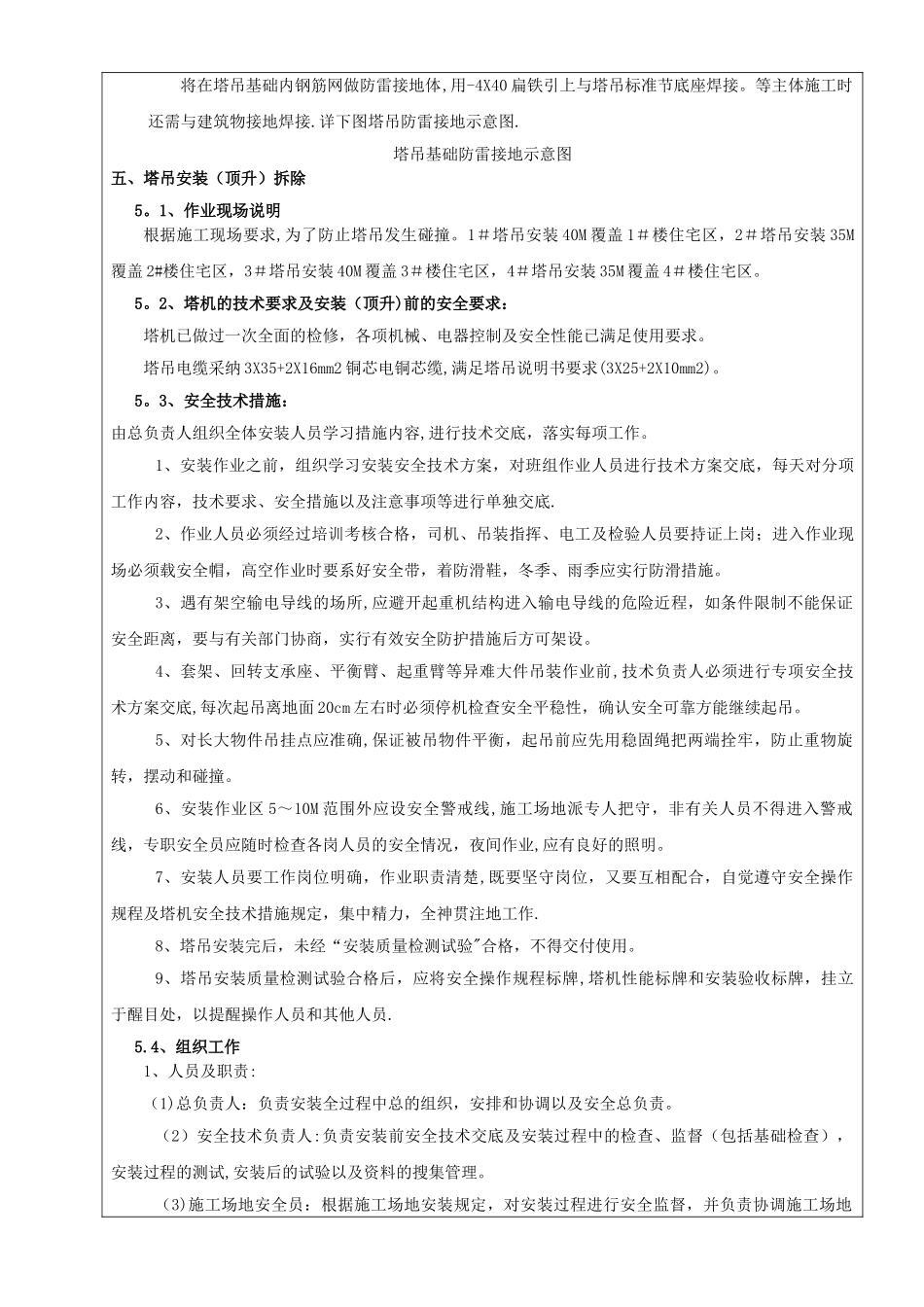 塔吊安装方案技术交底_第2页