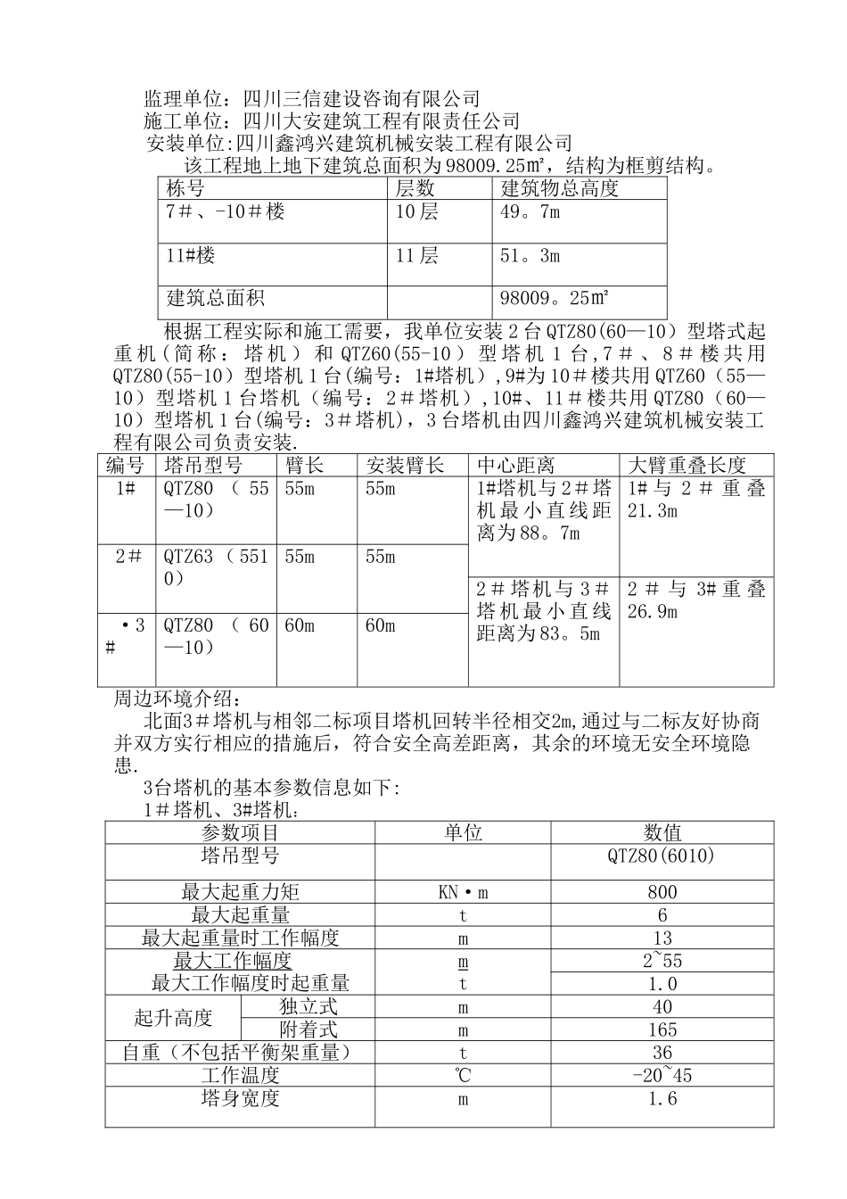塔式起重机防撞措施方案_第2页
