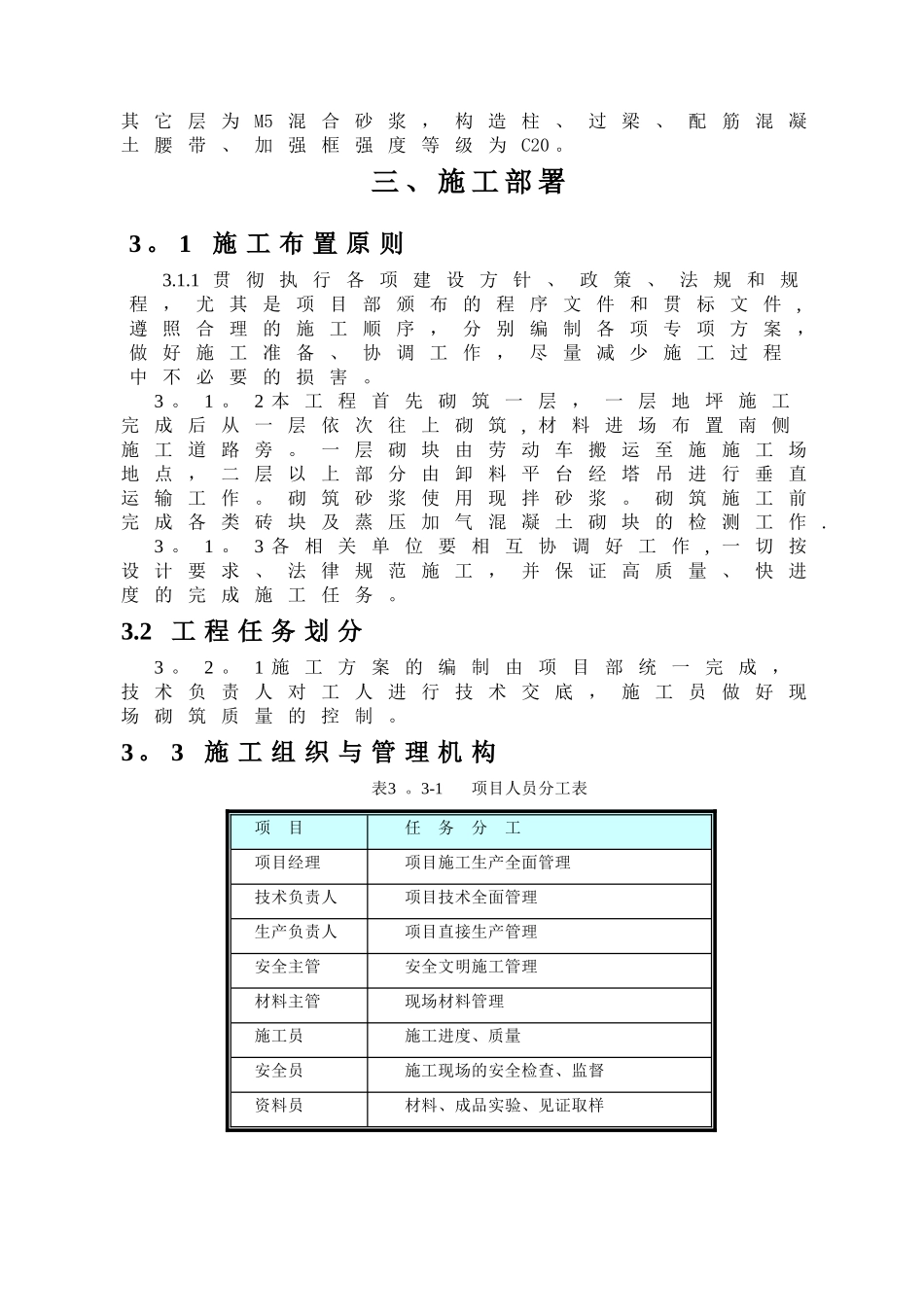 墙体砌筑专项施工方案_第3页