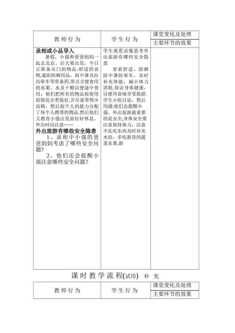 外出旅游-----安全教案_第2页