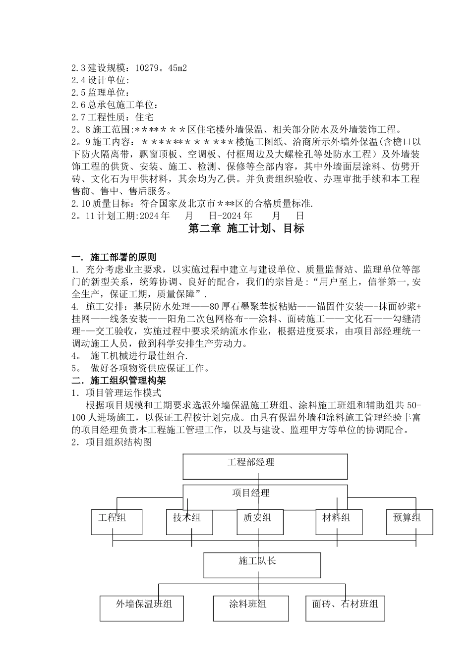 外墙外保温及装修施工方案_第2页