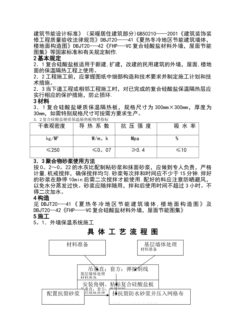 外墙硅酸盐保温板施工方案设计_第2页