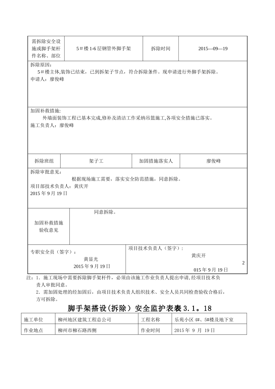 外架拆除申请表_第3页