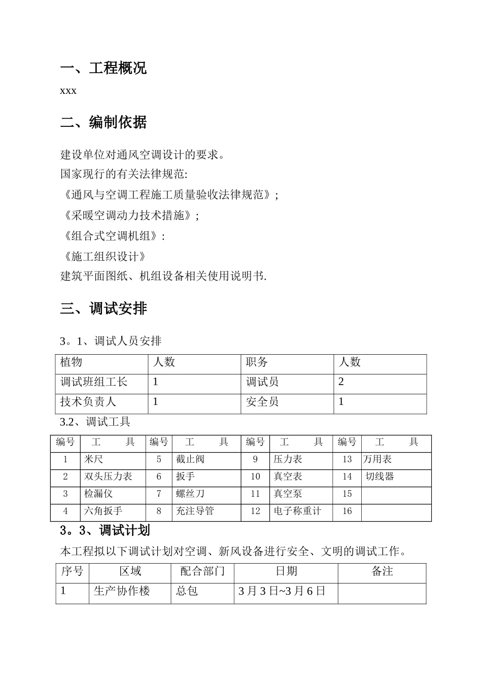 多联机调试方案_第2页