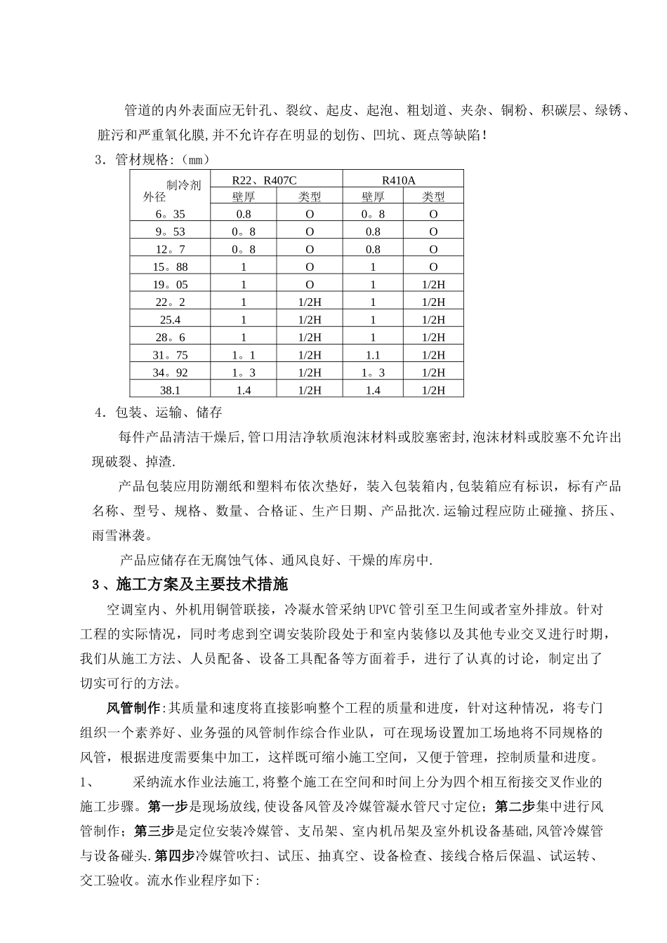 多联机空调施工组织设计方案_第2页
