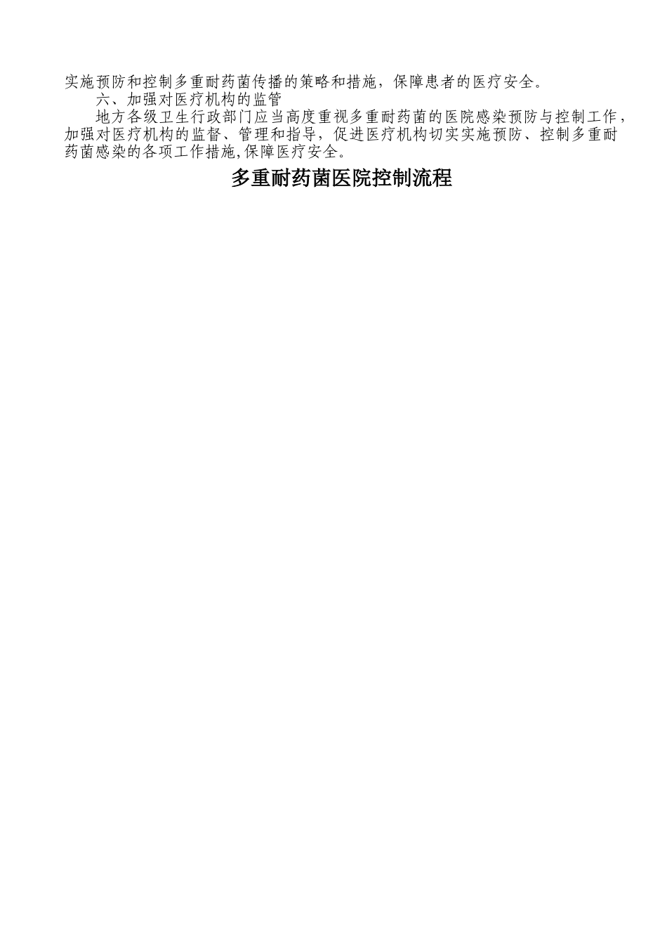 多重耐药菌管理规范与程序_第2页