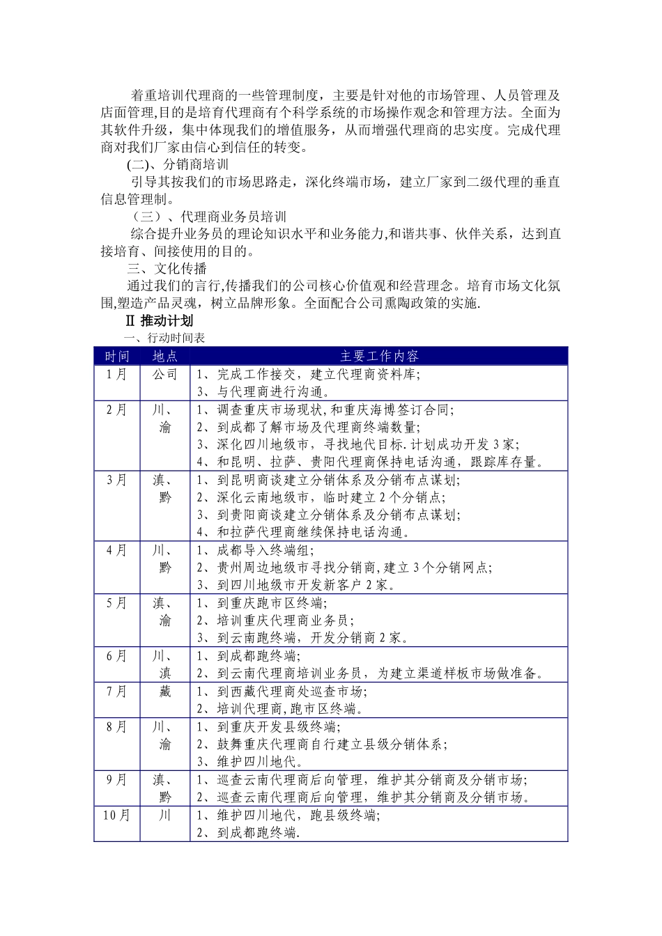 大区经理年度市场营销计划_第2页