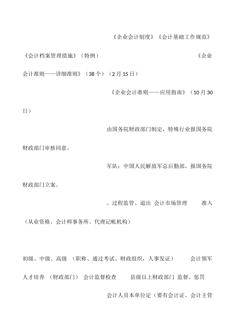 2025年财经法规重点归纳_第2页