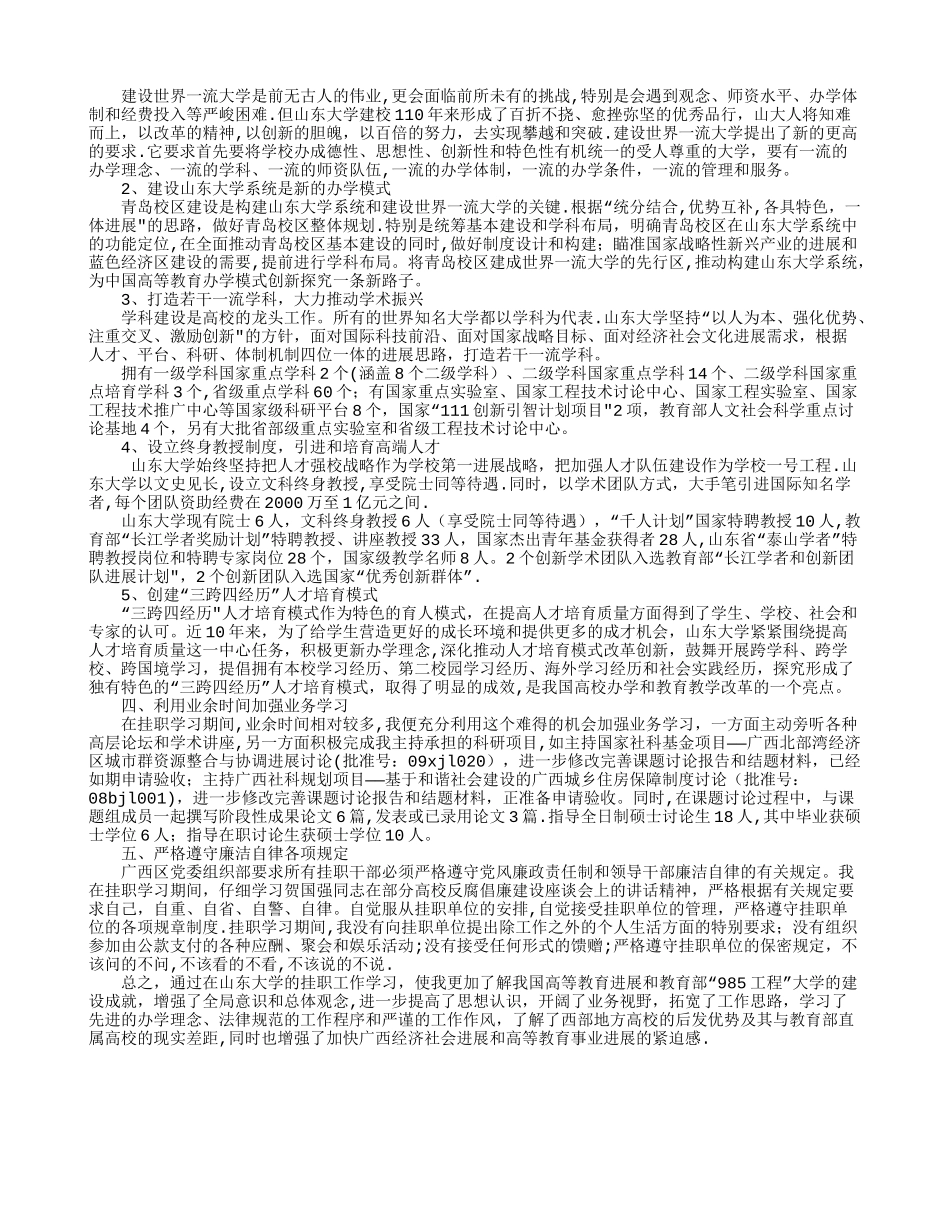 大学挂职学习总结_第3页