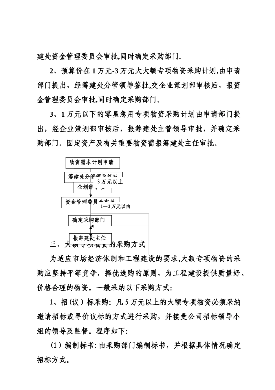 大额专项物资采购管理制度_第3页