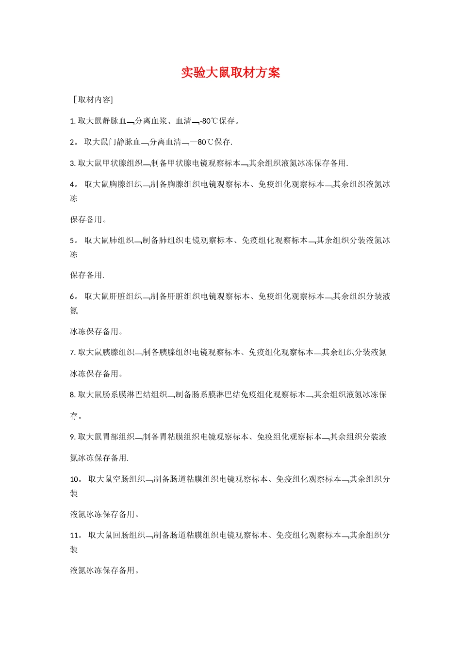 大鼠取材方案_第1页