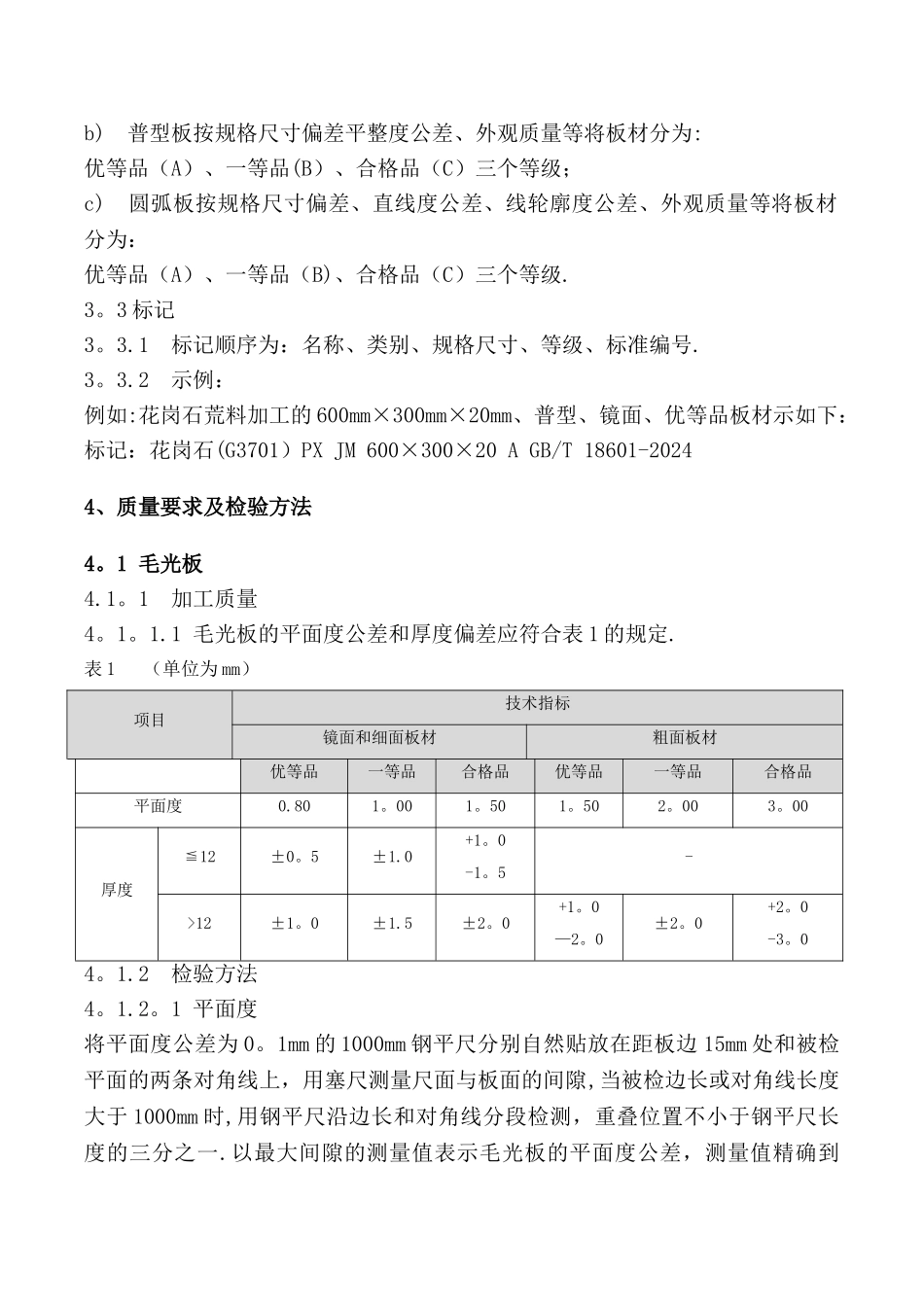 天然花岗石质量验收标准_第2页