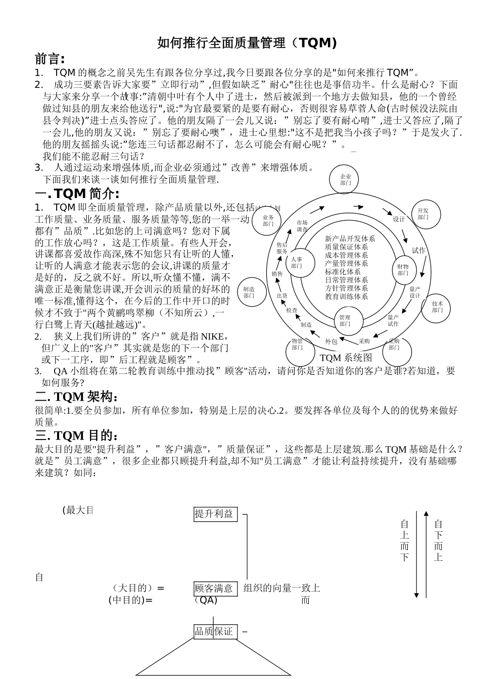 如何推行全面质量管理_第1页