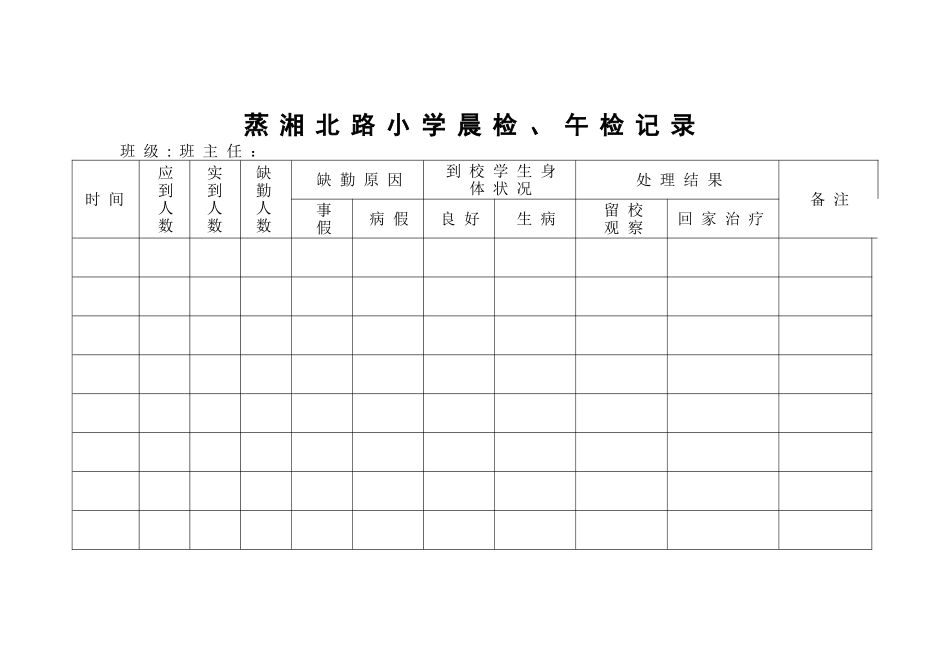 学校传染病防控相关表格_第2页