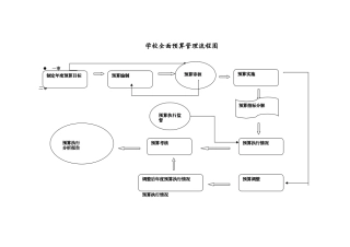 学校全面预算管理流程图
