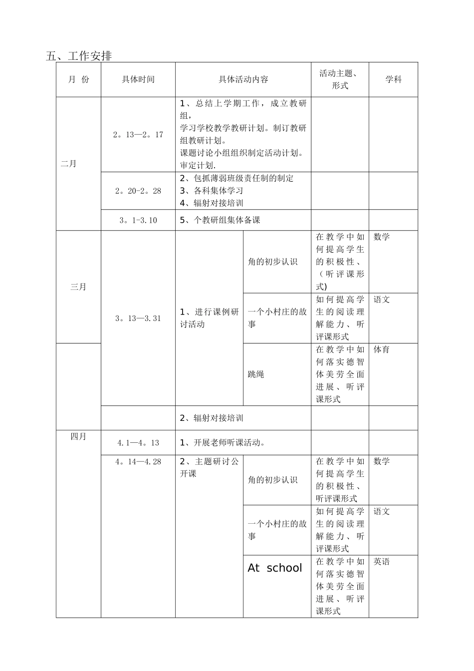 学校教研计划_第3页